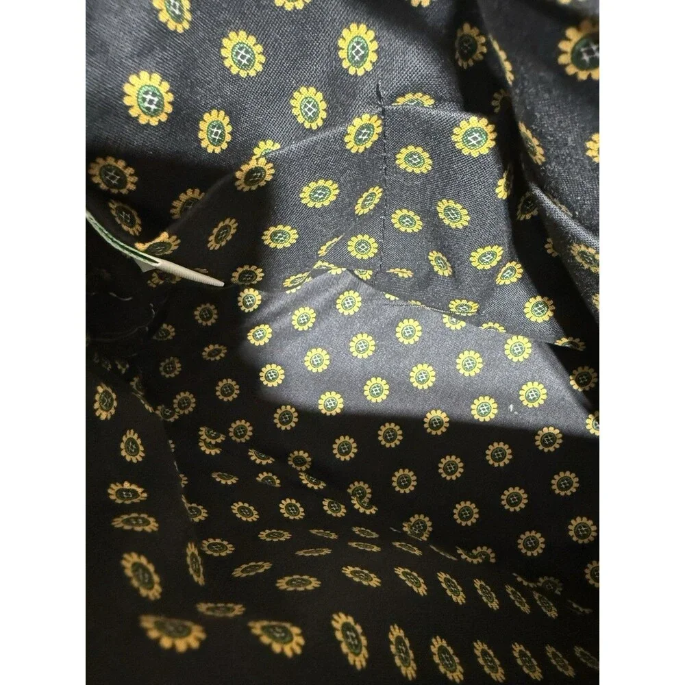 🔥 NEW & RARE VERA BRADLEY Vibrant Black Sun Sunflower Purse Wallet Retired NWT